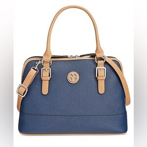 GIANI BERNINI Saffiano Dome Satchel…New